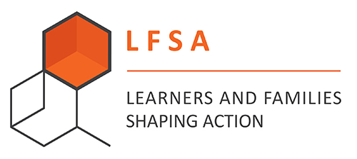 Logo: Learners and Families Shaping Action