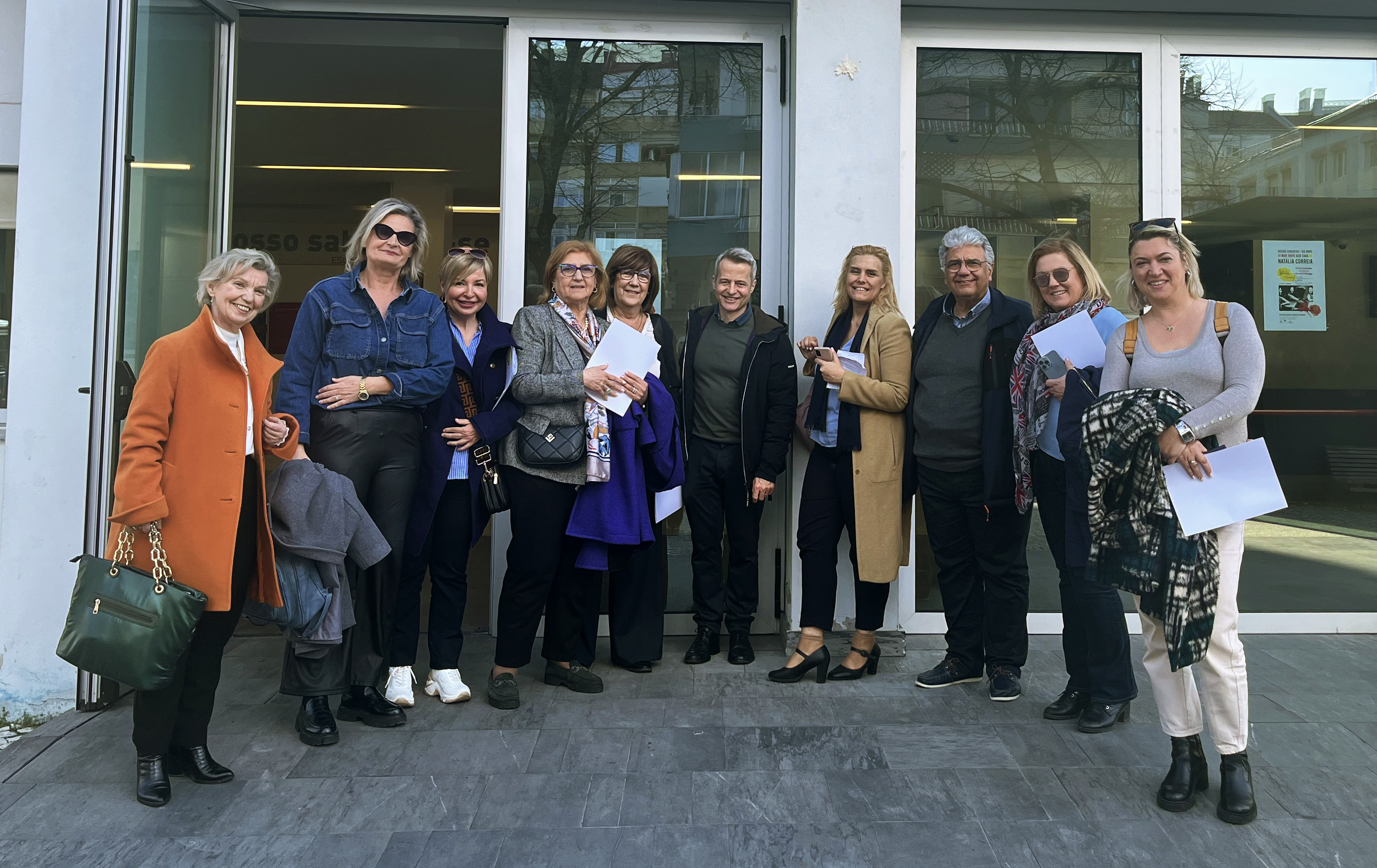 Greek stakeholders in Portugal for TSI study visit