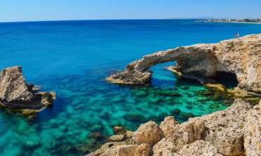 coastal scenery in Cyprus