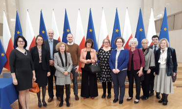 conference participants in Warsaw