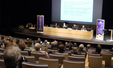 panel speakers at a project conference