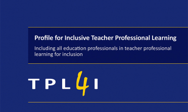 Cover of the Profile for Inclusive Teacher Professional Learning