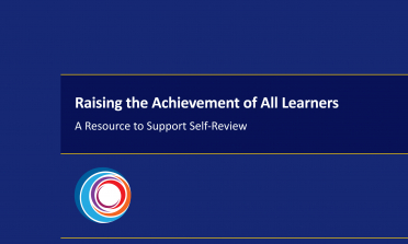 cover of the Raising the Achievement of All Learners: A Resource to Support Self-Review