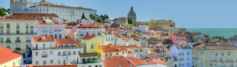 image of Portuguese coastal town