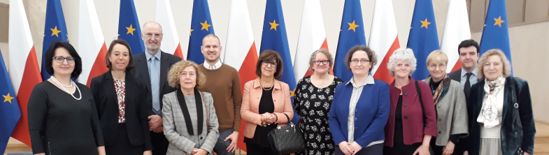 conference participants in Warsaw