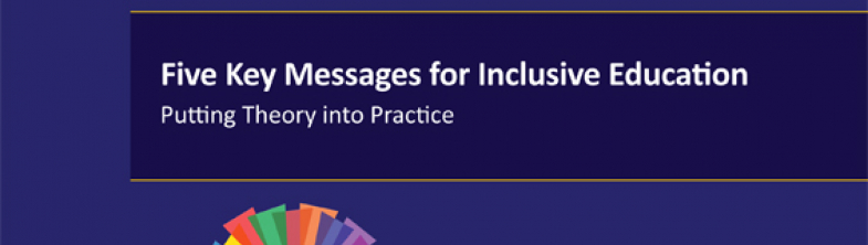 cover of the Five Key Messages for Inclusive Education report
