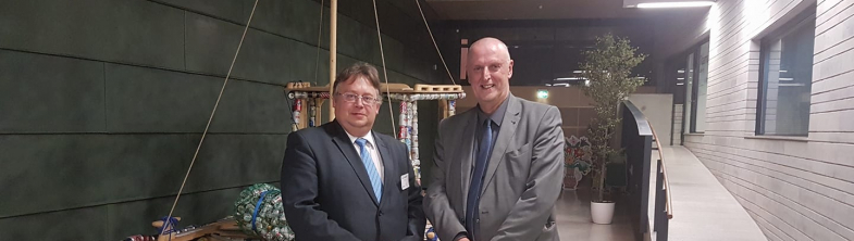 Mr Mart Laidmets, Deputy Secretary General for General and Vocational Education from the Estonian Ministry of Education and Research, and Mr Cor Meijer, Agency Director in Tallinn.